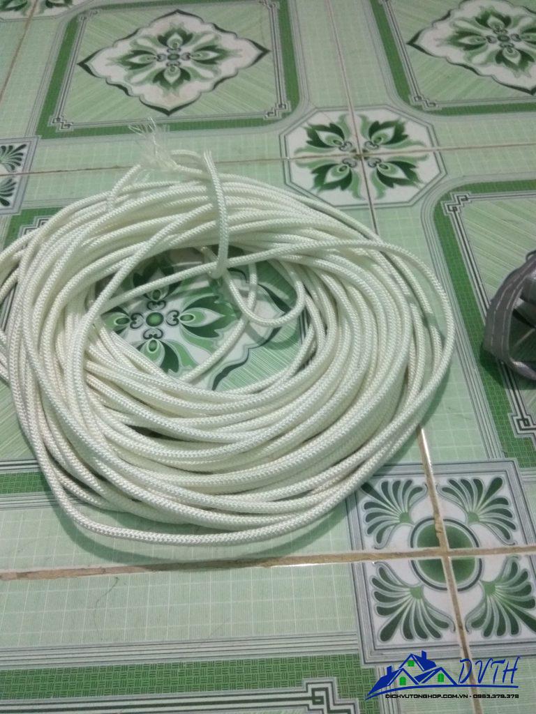 linh kiện vật tư mái che xếp