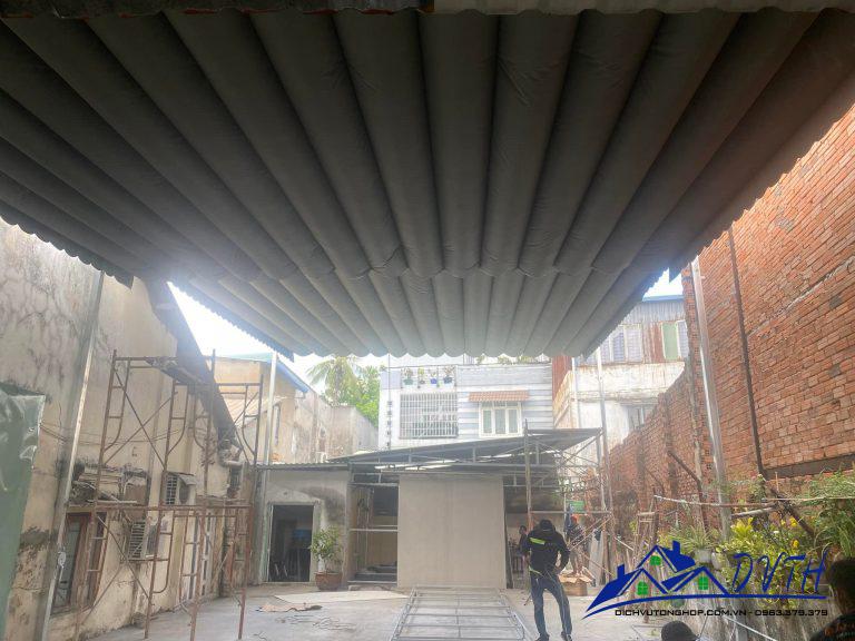 Mái che bạt kéo tại Hòa Bình