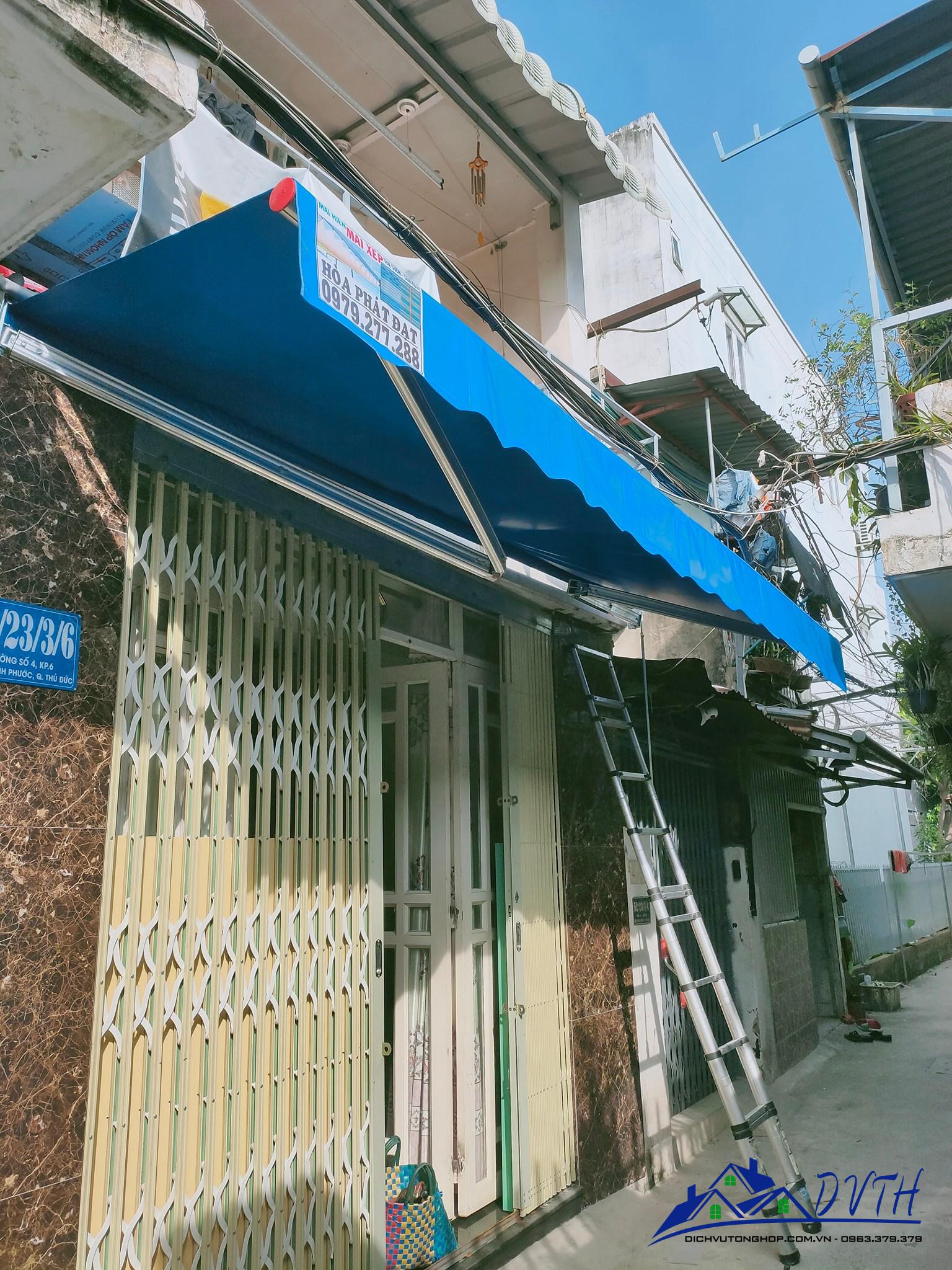 Mái che bạt kéo tại Khánh Hòa