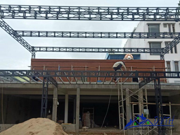 Mái che bạt kéo tại Vĩnh Long