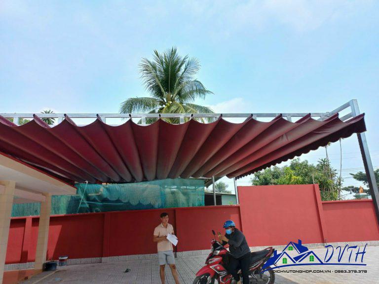 Mái che bạt kéo tại Long An