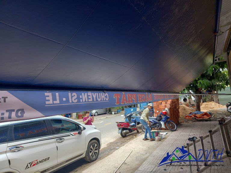 Mái che bạt kéo tại Quảng Bình