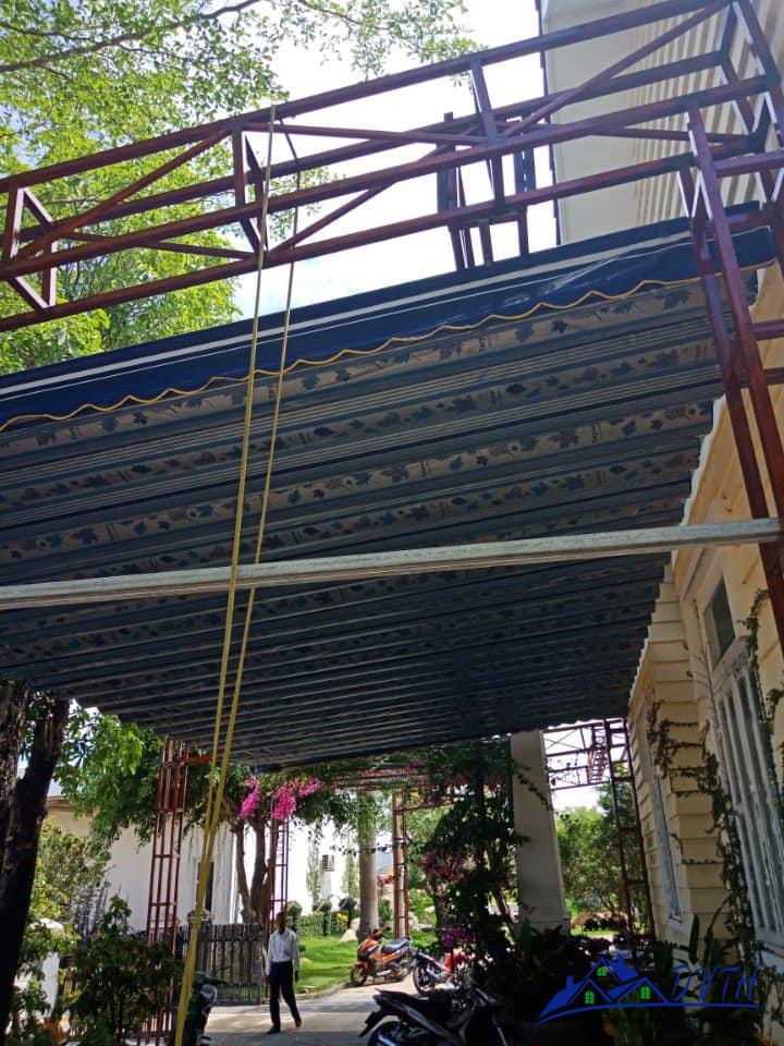 Mái che bạt kéo tại Khánh Hòa