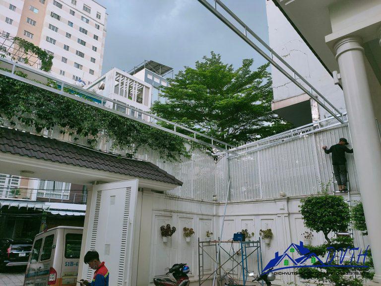 Mái che bạt kéo tại Bắc Kạn