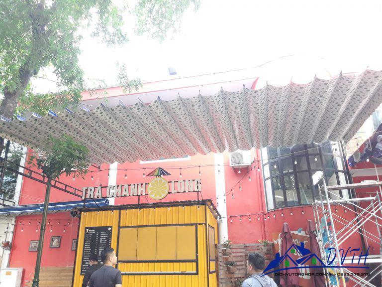 Mái che bạt kéo tại Bắc Ninh