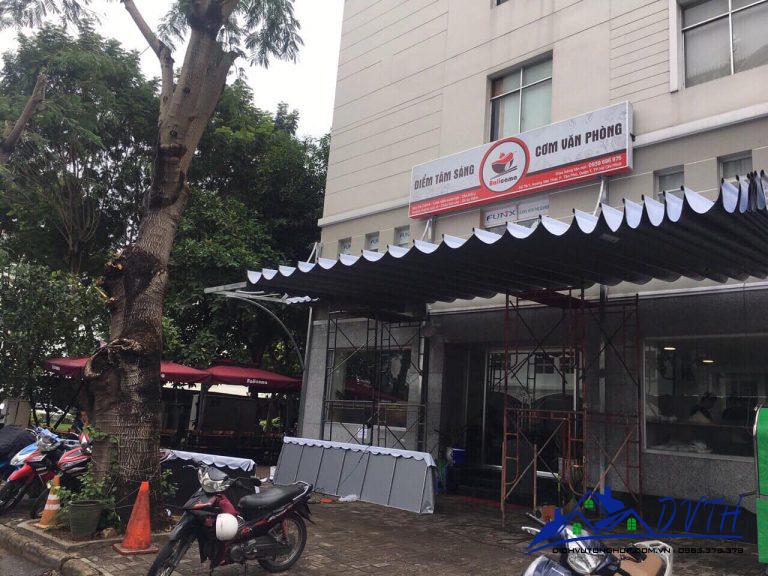 Mái che bạt kéo tại Thanh Hóa