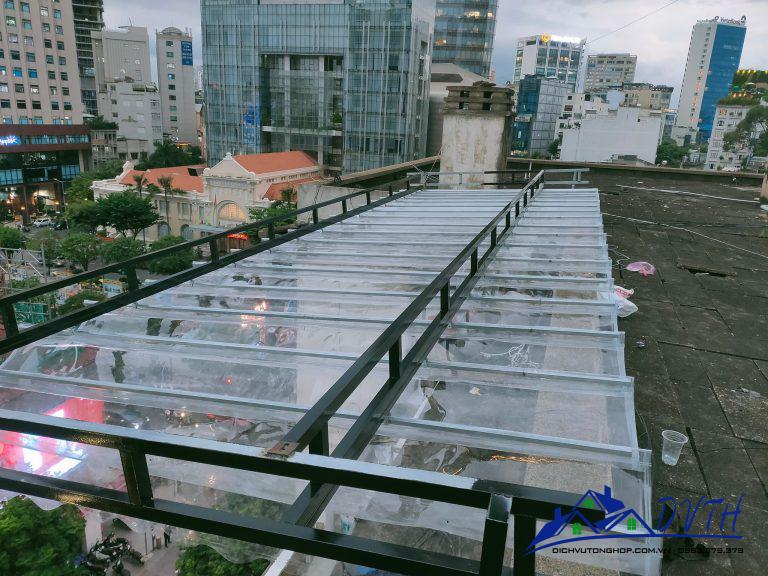 Mái che bạt kéo tại Bình Dương