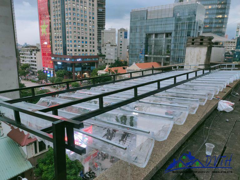 Mái che bạt kéo tại Kiên Giang