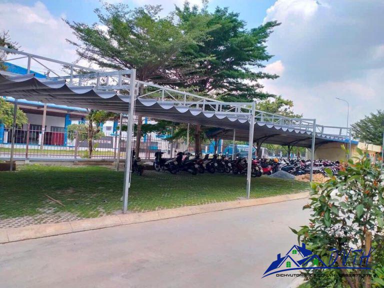 Mái che bạt kéo tại Lâm Đồng