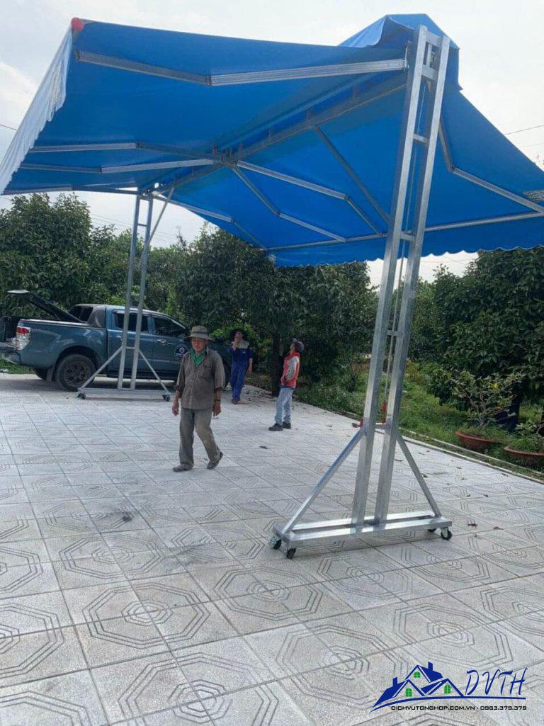 Mái che bạt kéo tại Hải Phòng