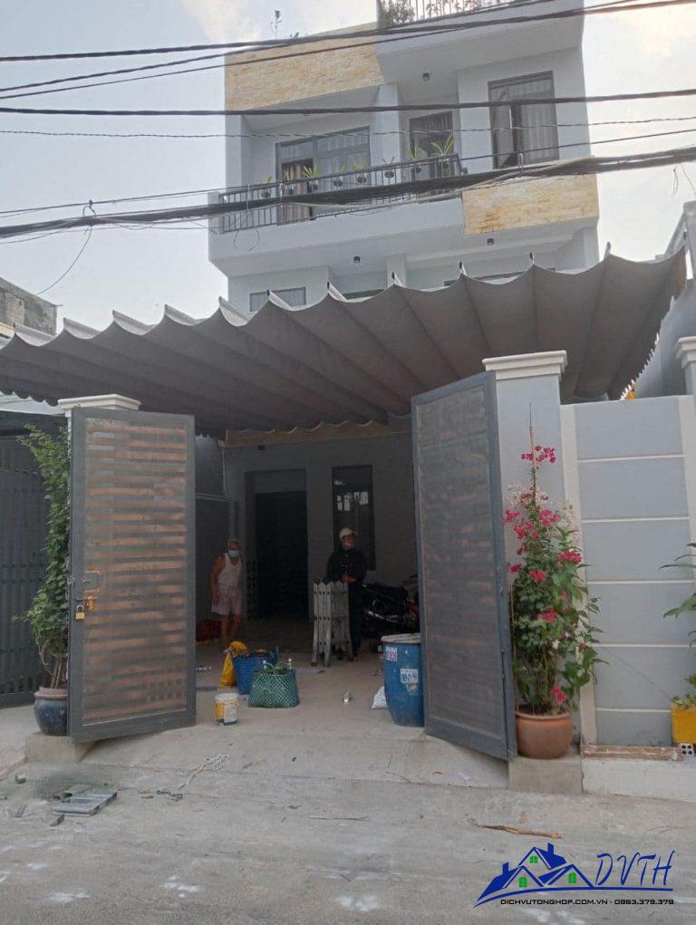 Mái che bạt kéo tại Hà Tĩnh