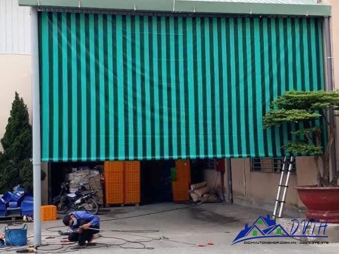 Bạt che tự cuốn tại Điện Biên