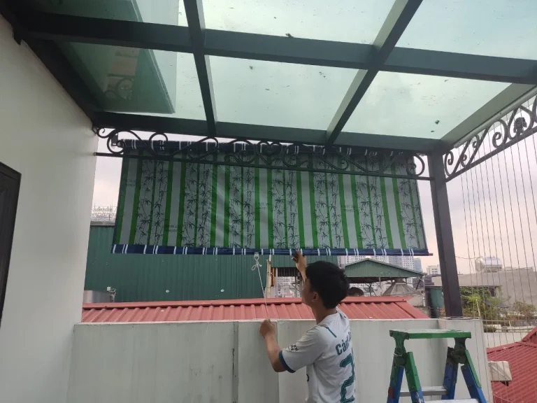 Bạt che tự cuốn tại Cà Mau