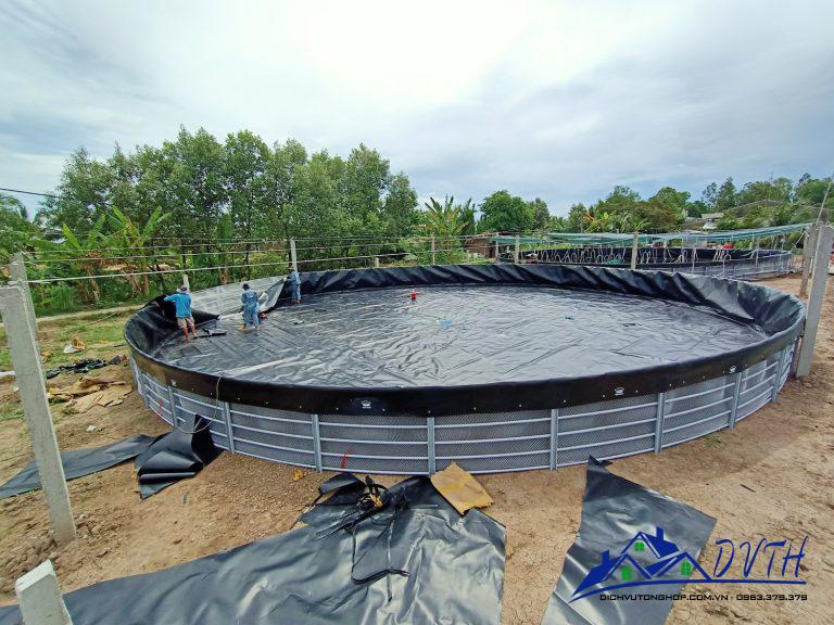Bạt lót hồ tại Sơn La