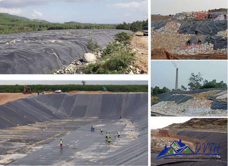 Bạt lót hồ tại Lai Châu