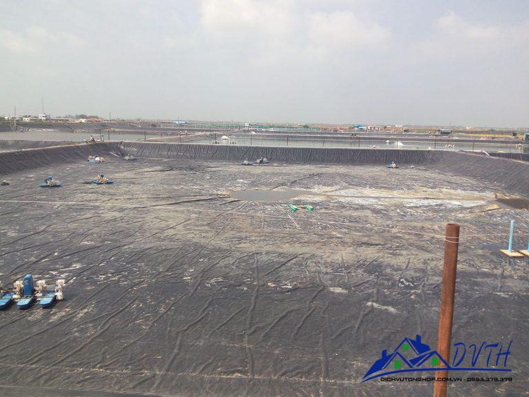 Bạt lót hồ tại Lạng Sơn