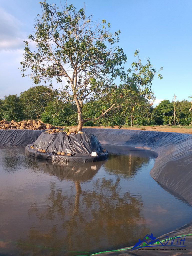 Bạt lót hồ tại Tây Ninh