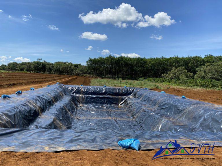 Bạt lót hồ tại Hà Nam
