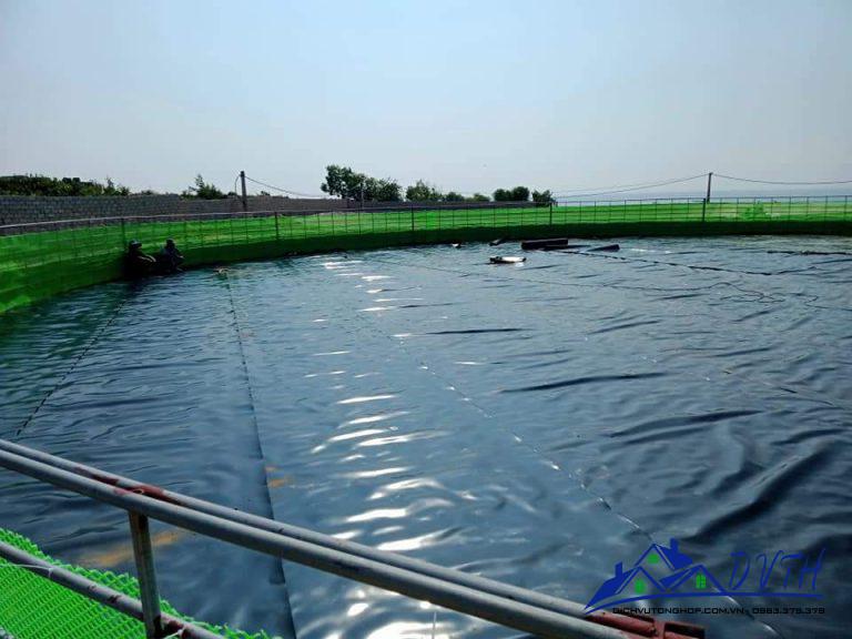 Bạt lót hồ tại Ninh Thuận