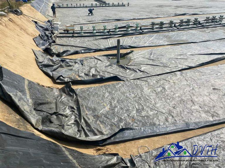 Bạt lót hồ tại Khánh Hòa