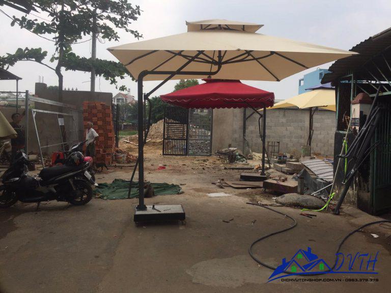 Ô dù che nắng tại Kiên Giang