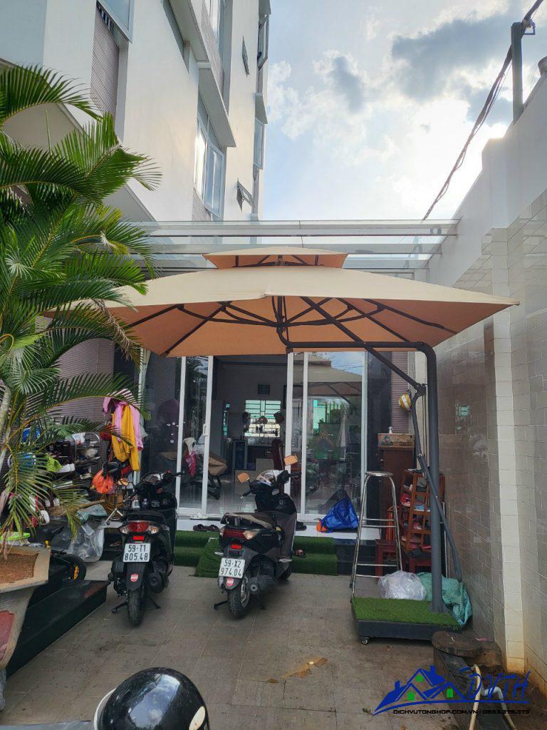 Ô dù che nắng tại Lạng Sơn