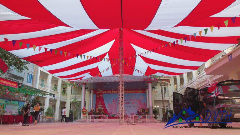 Ô dù sự kiện tại Bạc Liêu