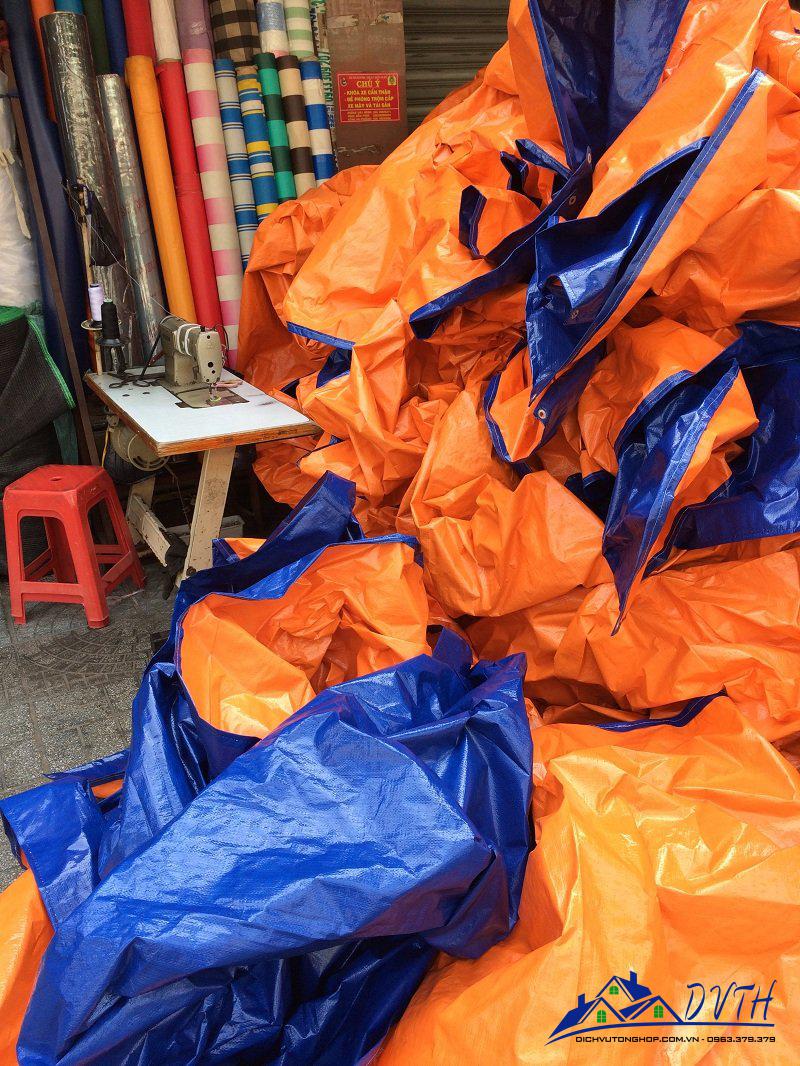 Bạt nhựa xanh cam tại Bình Phước