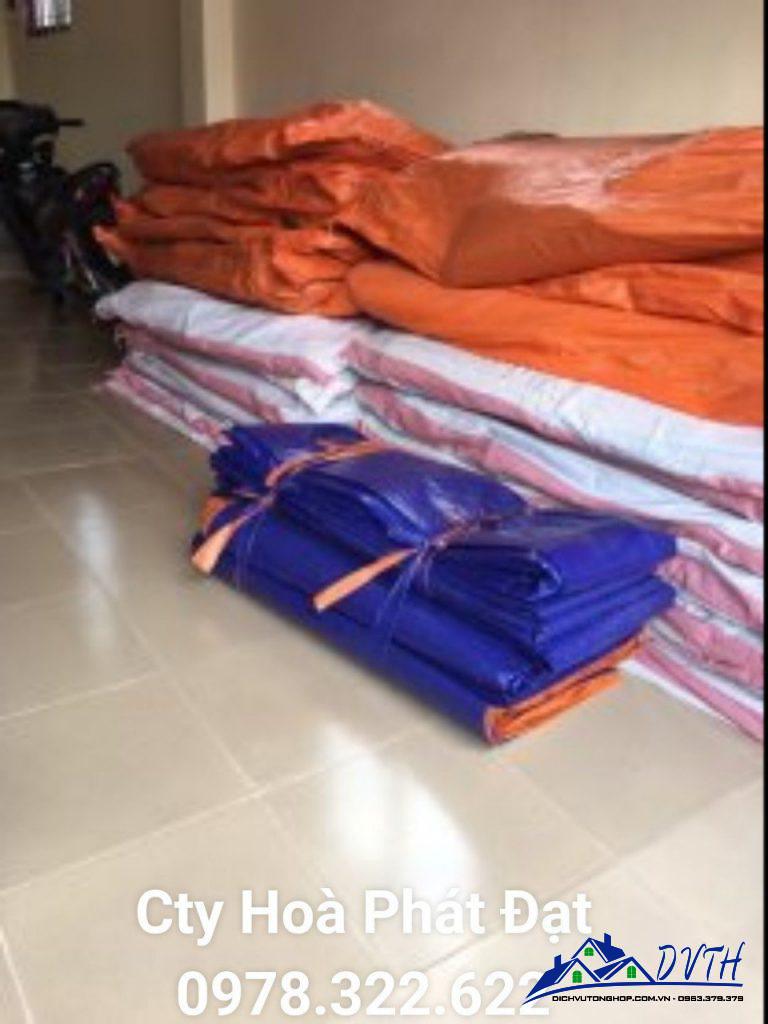 Bạt nhựa xanh cam tại Đà Nẵng