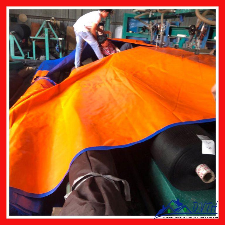 Bạt nhựa xanh cam tại Đăk Nông