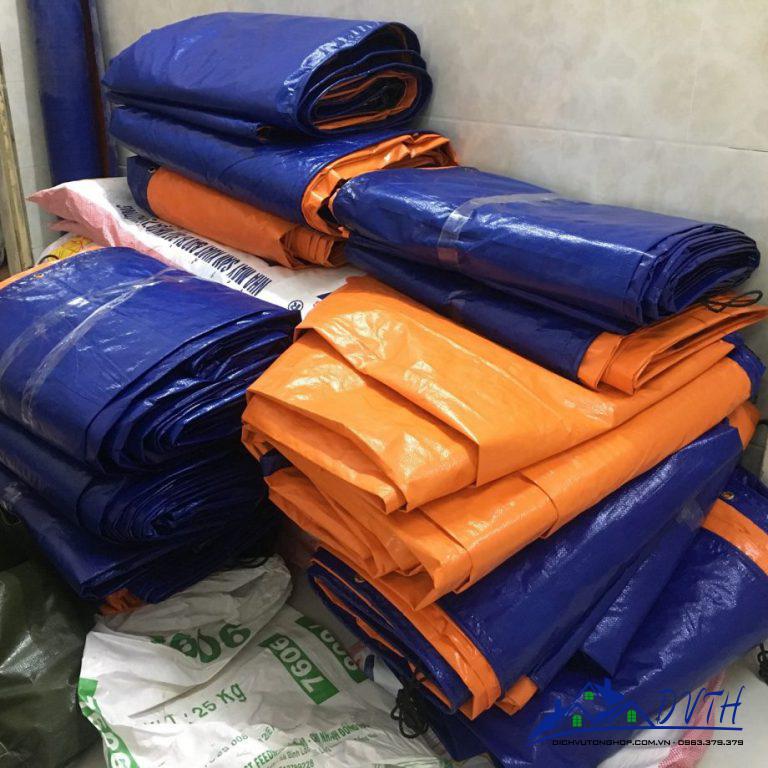 Bạt nhựa xanh cam tại Phú Thọ