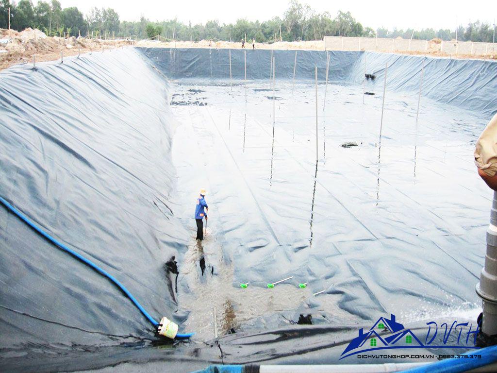 Thi công màng HDPE tại Lai Châu