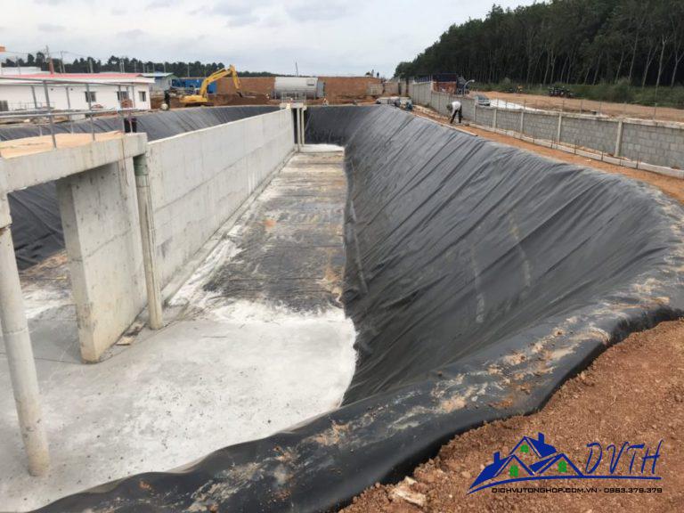Thi công màng HDPE tại Nghệ An