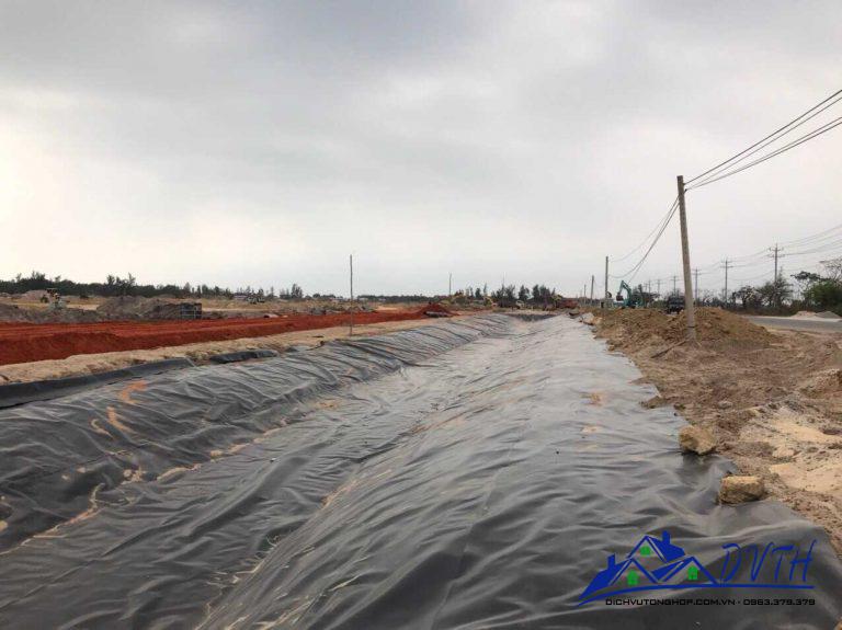 Thi công màng HDPE tại Bắc Giang