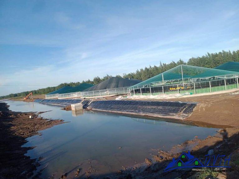 Thi công màng HDPE tại Bình Định
