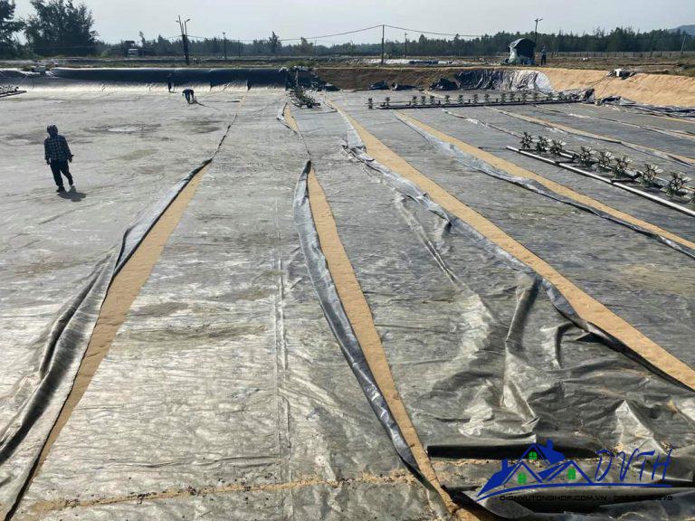 Thi công màng HDPE tại Phú Yên