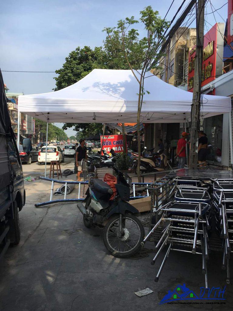 Ô dù sự kiện tại Hậu Giang