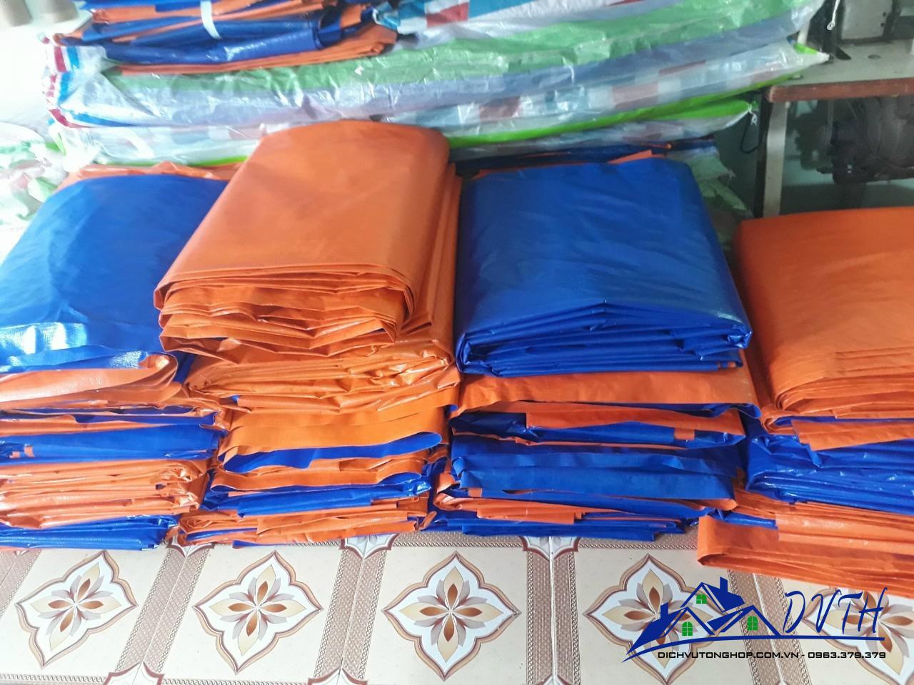 Bạt nhựa xanh cam tại Lào Cai