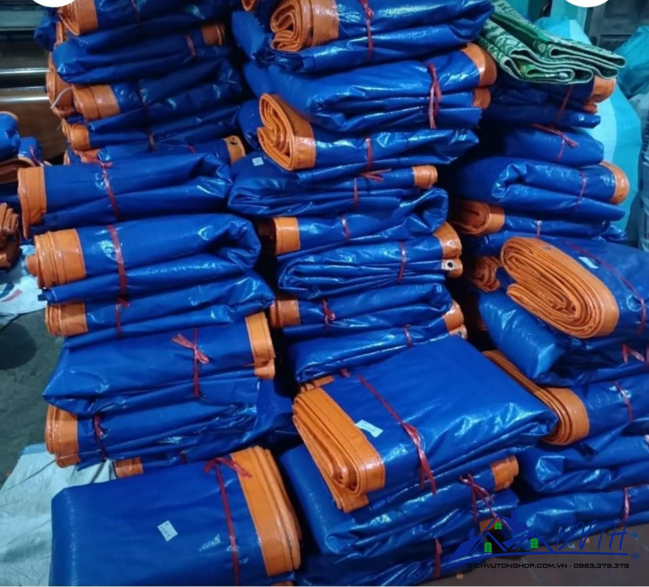 Bạt nhựa xanh cam tại Lâm Đồng