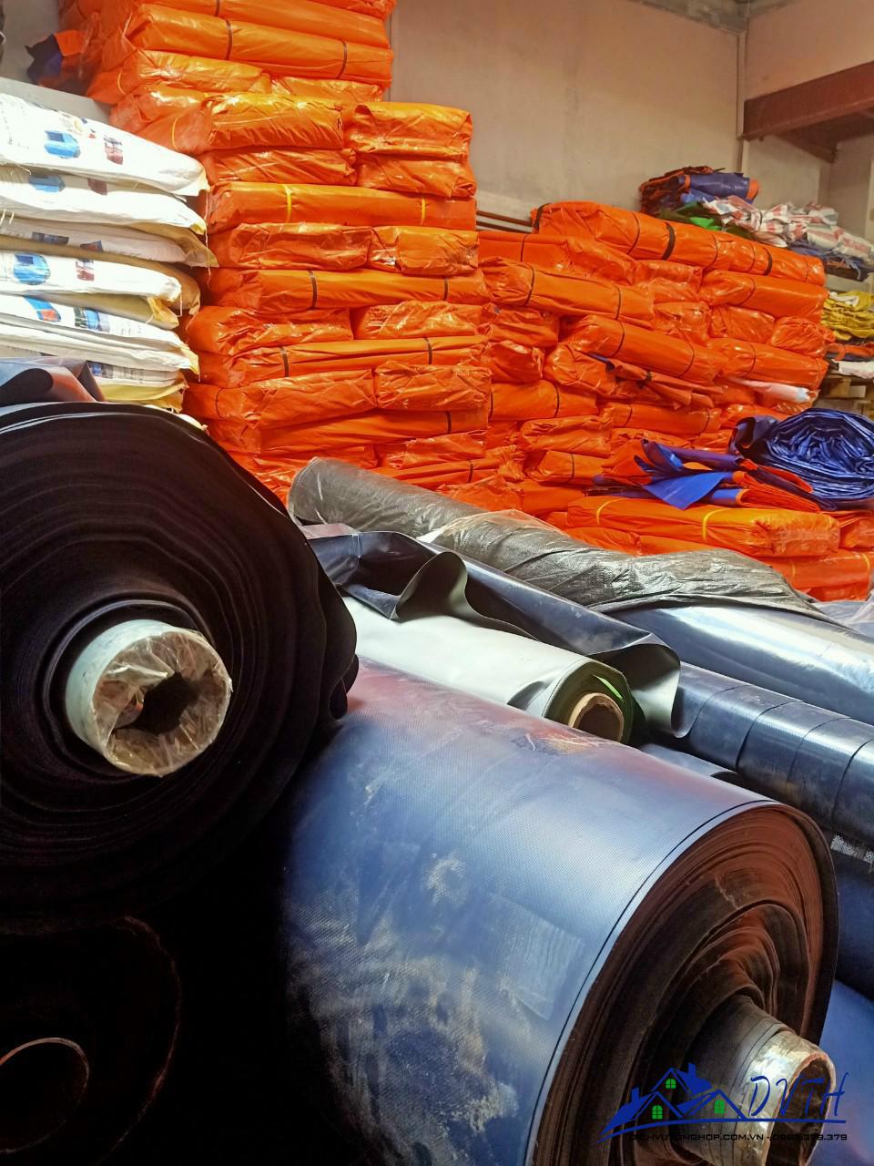 Bạt nhựa xanh cam tại Ninh Bình