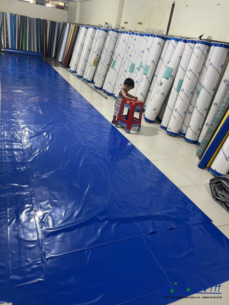 May bạt mái che tại Hải Dương