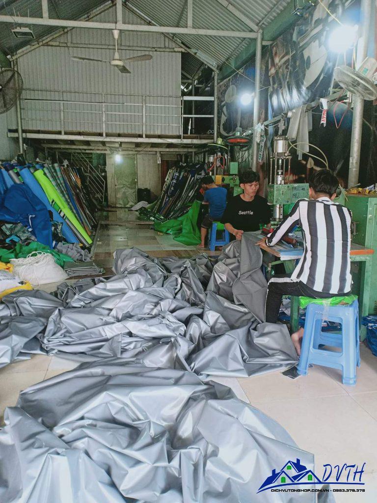May bạt mái che tại Bình Định