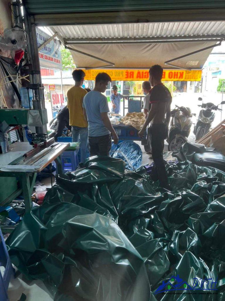May bạt mái che tại Nghệ An
