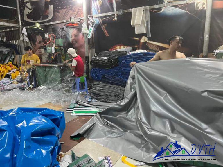 May bạt mái che tại Bình Phước