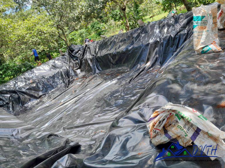 Thi công màng HDPE tại Sơn La