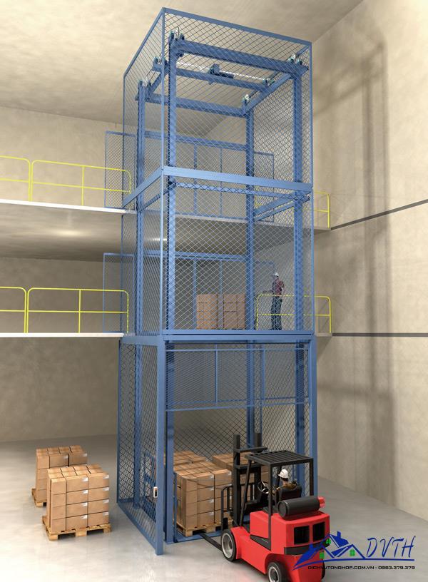 thang nâng hàng tại Bắc Ninh