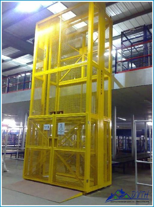thang nâng hàng tại Quảng Trị